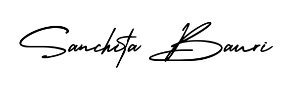 Stand out with a creative autograph for Sanchita Bauri. The AmerikaSignatureDemo-Regular styling blends modern aesthetics with classic signature flourishes. Sanchita Bauri signature style 3 images and pictures png