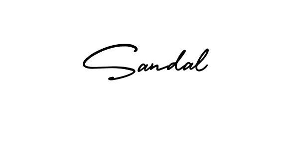 It looks lik you need a new signature style for name Sandal. Design unique handwritten (AmerikaSignatureDemo-Regular) signature with our free signature maker in just a few clicks. Sandal signature style 3 images and pictures png