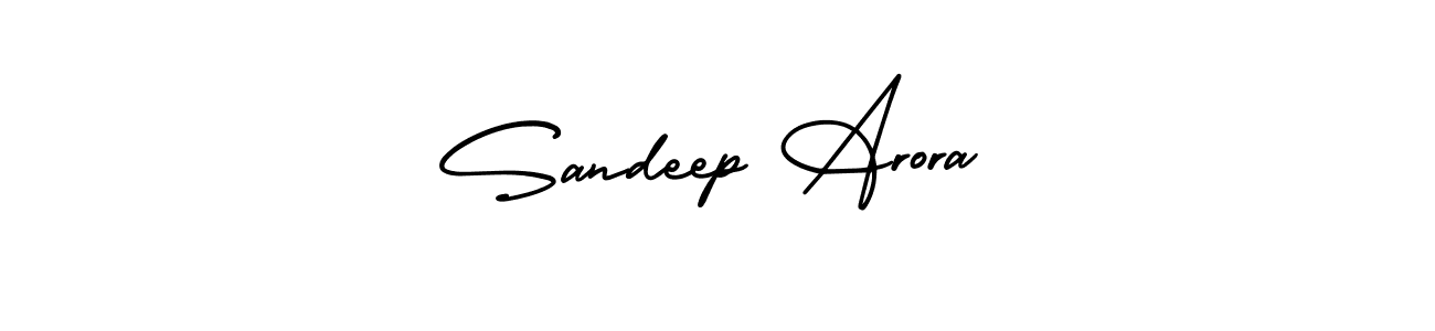 Sandeep Arora stylish signature style. Best Handwritten Sign (AmerikaSignatureDemo-Regular) for my name. Handwritten Signature Collection Ideas for my name Sandeep Arora. Sandeep Arora signature style 3 images and pictures png