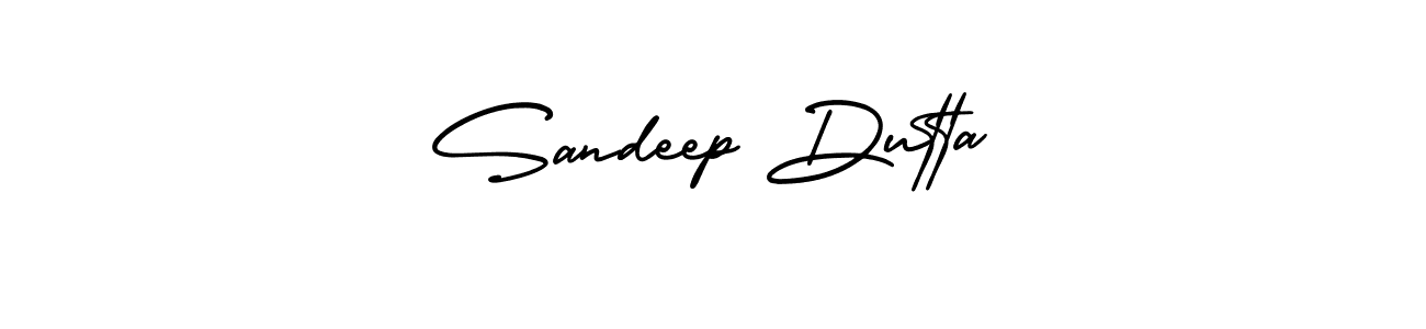 Make a beautiful signature design for name Sandeep Dutta. With this signature (AmerikaSignatureDemo-Regular) style, you can create a handwritten signature for free. Sandeep Dutta signature style 3 images and pictures png