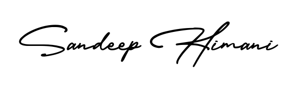 Practice writing Sandeep Himani with the flow of AmerikaSignatureDemo-Regular lettering. A fantastic source of inspiration for developing your personal signature style. Sandeep Himani signature style 3 images and pictures png