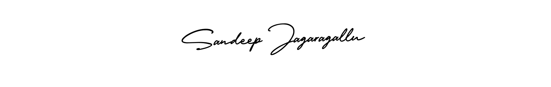 This is the best signature style for the Sandeep Jagaragallu name. Also you like these signature font (AmerikaSignatureDemo-Regular). Mix name signature. Sandeep Jagaragallu signature style 3 images and pictures png