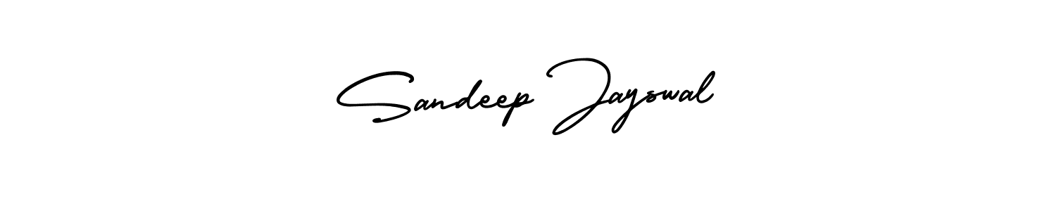 It looks lik you need a new signature style for name Sandeep Jayswal. Design unique handwritten (AmerikaSignatureDemo-Regular) signature with our free signature maker in just a few clicks. Sandeep Jayswal signature style 3 images and pictures png