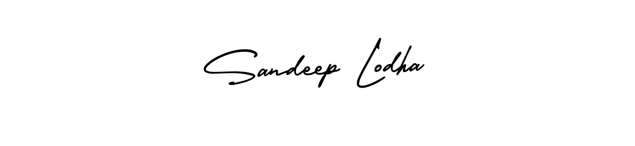 Design your own signature with our free online signature maker. With this signature software, you can create a handwritten (AmerikaSignatureDemo-Regular) signature for name Sandeep Lodha. Sandeep Lodha signature style 3 images and pictures png