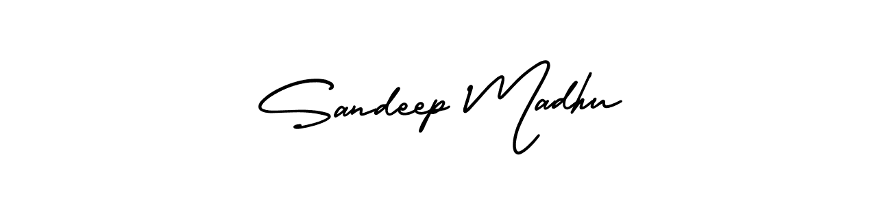 Once you've used our free online signature maker to create your best signature AmerikaSignatureDemo-Regular style, it's time to enjoy all of the benefits that Sandeep Madhu name signing documents. Sandeep Madhu signature style 3 images and pictures png