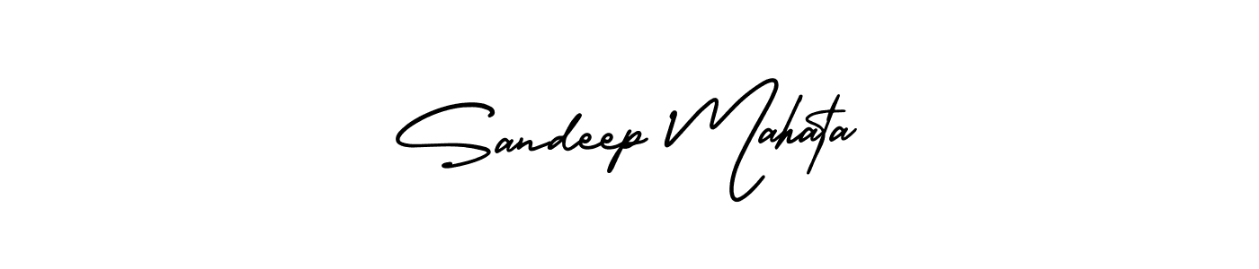 AmerikaSignatureDemo-Regular is a professional signature style that is perfect for those who want to add a touch of class to their signature. It is also a great choice for those who want to make their signature more unique. Get Sandeep Mahata name to fancy signature for free. Sandeep Mahata signature style 3 images and pictures png