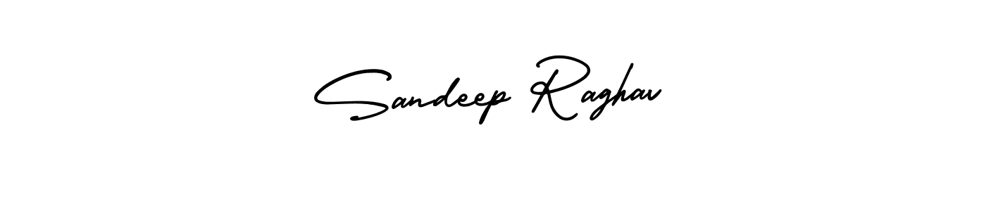 Create a beautiful signature design for name Sandeep Raghav. With this signature (AmerikaSignatureDemo-Regular) fonts, you can make a handwritten signature for free. Sandeep Raghav signature style 3 images and pictures png