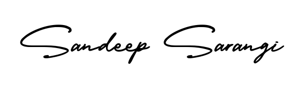 A classic penmanship look for Sandeep Sarangi. The AmerikaSignatureDemo-Regular font brings timeless elegance and confidence to every signed document. Sandeep Sarangi signature style 3 images and pictures png