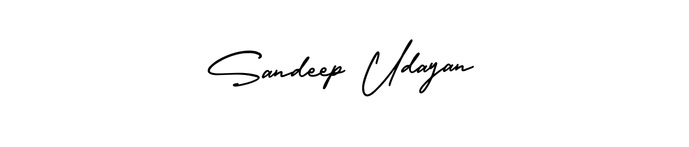 AmerikaSignatureDemo-Regular is a professional signature style that is perfect for those who want to add a touch of class to their signature. It is also a great choice for those who want to make their signature more unique. Get Sandeep Udayan name to fancy signature for free. Sandeep Udayan signature style 3 images and pictures png
