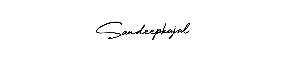 Similarly AmerikaSignatureDemo-Regular is the best handwritten signature design. Signature creator online .You can use it as an online autograph creator for name Sandeepkajal. Sandeepkajal signature style 3 images and pictures png
