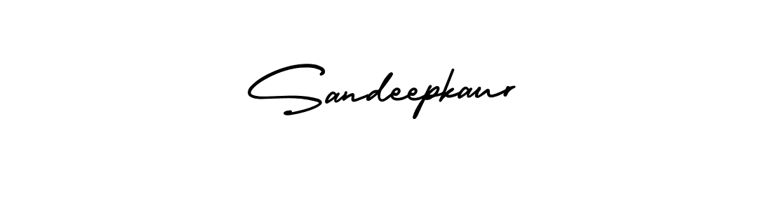 The best way (AmerikaSignatureDemo-Regular) to make a short signature is to pick only two or three words in your name. The name Sandeepkaur include a total of six letters. For converting this name. Sandeepkaur signature style 3 images and pictures png