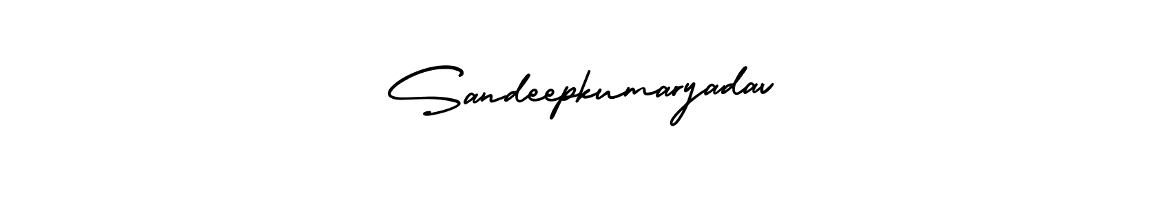 if you are searching for the best signature style for your name Sandeepkumaryadav. so please give up your signature search. here we have designed multiple signature styles  using AmerikaSignatureDemo-Regular. Sandeepkumaryadav signature style 3 images and pictures png