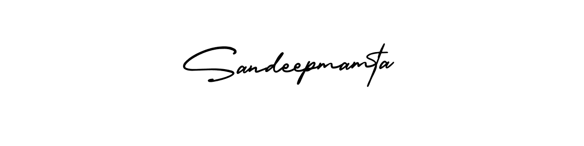 Make a short Sandeepmamta signature style. Manage your documents anywhere anytime using AmerikaSignatureDemo-Regular. Create and add eSignatures, submit forms, share and send files easily. Sandeepmamta signature style 3 images and pictures png