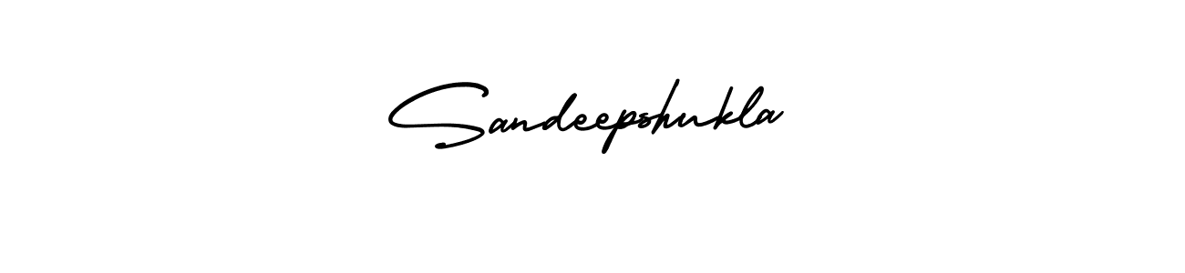 The best way (AmerikaSignatureDemo-Regular) to make a short signature is to pick only two or three words in your name. The name Sandeepshukla include a total of six letters. For converting this name. Sandeepshukla signature style 3 images and pictures png