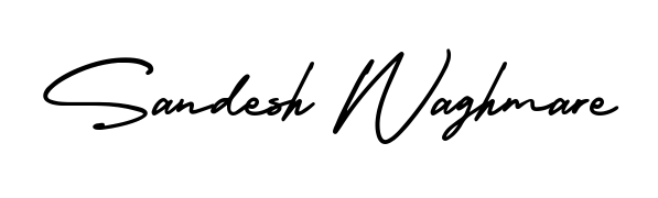 Generate high-definition signature styles for Sandesh Waghmare. The AmerikaSignatureDemo-Regular typeface ensures crisp legibility and sophisticated design. Sandesh Waghmare signature style 3 images and pictures png