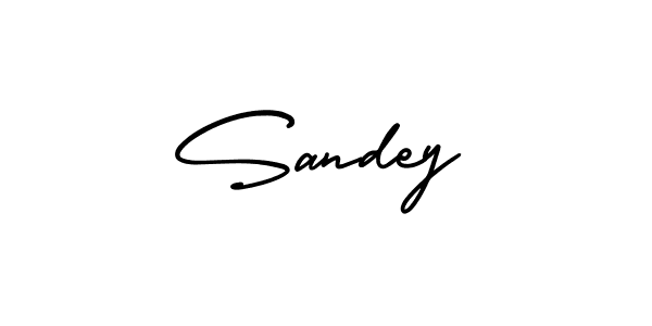 This is the best signature style for the Sandey name. Also you like these signature font (AmerikaSignatureDemo-Regular). Mix name signature. Sandey signature style 3 images and pictures png