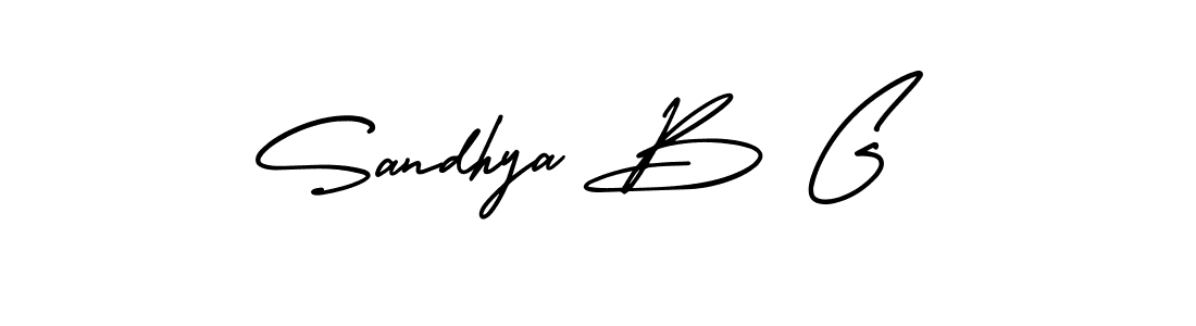 You can use this online signature creator to create a handwritten signature for the name Sandhya B G. This is the best online autograph maker. Sandhya B G signature style 3 images and pictures png