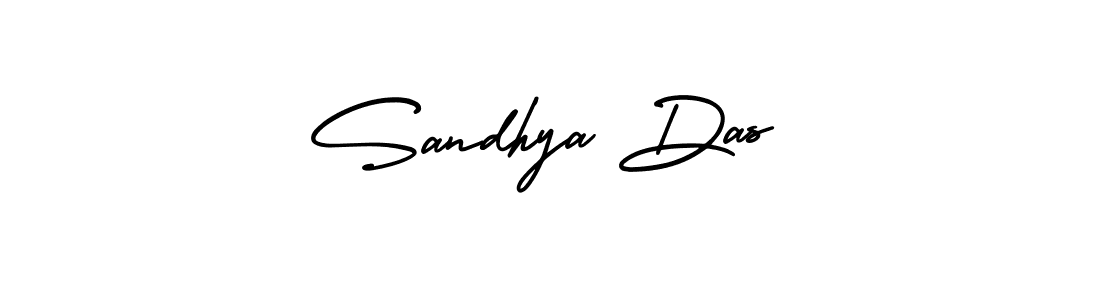 Use a signature maker to create a handwritten signature online. With this signature software, you can design (AmerikaSignatureDemo-Regular) your own signature for name Sandhya Das. Sandhya Das signature style 3 images and pictures png