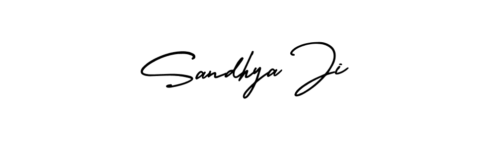 How to make Sandhya Ji signature? AmerikaSignatureDemo-Regular is a professional autograph style. Create handwritten signature for Sandhya Ji name. Sandhya Ji signature style 3 images and pictures png