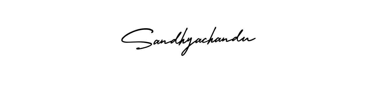 Best and Professional Signature Style for Sandhyachandu. AmerikaSignatureDemo-Regular Best Signature Style Collection. Sandhyachandu signature style 3 images and pictures png