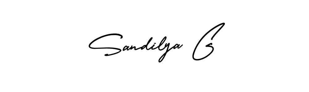 Once you've used our free online signature maker to create your best signature AmerikaSignatureDemo-Regular style, it's time to enjoy all of the benefits that Sandilya G name signing documents. Sandilya G signature style 3 images and pictures png