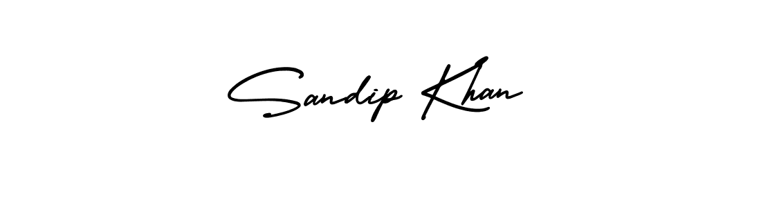 if you are searching for the best signature style for your name Sandip Khan. so please give up your signature search. here we have designed multiple signature styles  using AmerikaSignatureDemo-Regular. Sandip Khan signature style 3 images and pictures png