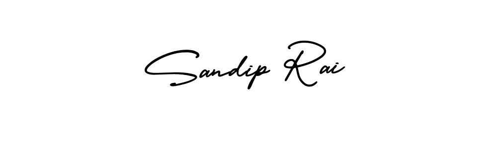 Sandip Rai stylish signature style. Best Handwritten Sign (AmerikaSignatureDemo-Regular) for my name. Handwritten Signature Collection Ideas for my name Sandip Rai. Sandip Rai signature style 3 images and pictures png