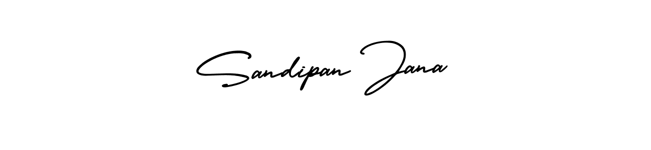 if you are searching for the best signature style for your name Sandipan Jana. so please give up your signature search. here we have designed multiple signature styles  using AmerikaSignatureDemo-Regular. Sandipan Jana signature style 3 images and pictures png