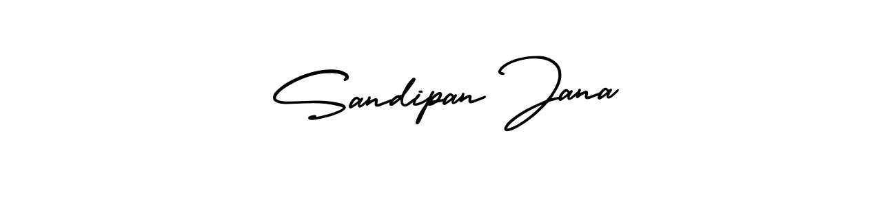 if you are searching for the best signature style for your name Sandipan Jana. so please give up your signature search. here we have designed multiple signature styles  using AmerikaSignatureDemo-Regular. Sandipan Jana signature style 3 images and pictures png