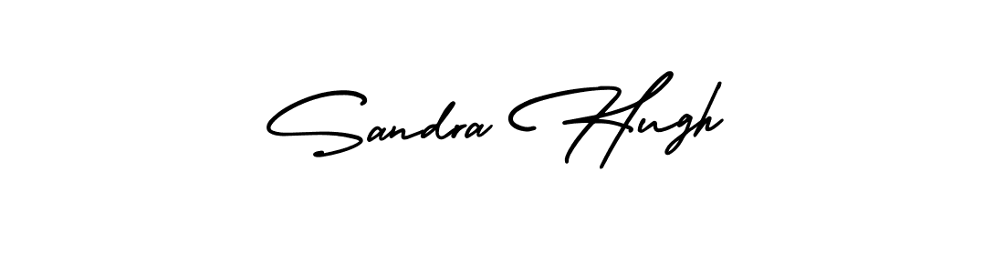 Use a signature maker to create a handwritten signature online. With this signature software, you can design (AmerikaSignatureDemo-Regular) your own signature for name Sandra Hugh. Sandra Hugh signature style 3 images and pictures png