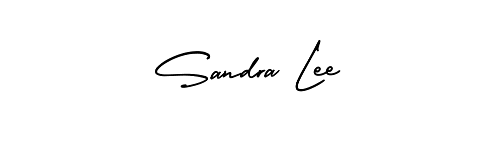 Sandra Lee stylish signature style. Best Handwritten Sign (AmerikaSignatureDemo-Regular) for my name. Handwritten Signature Collection Ideas for my name Sandra Lee. Sandra Lee signature style 3 images and pictures png