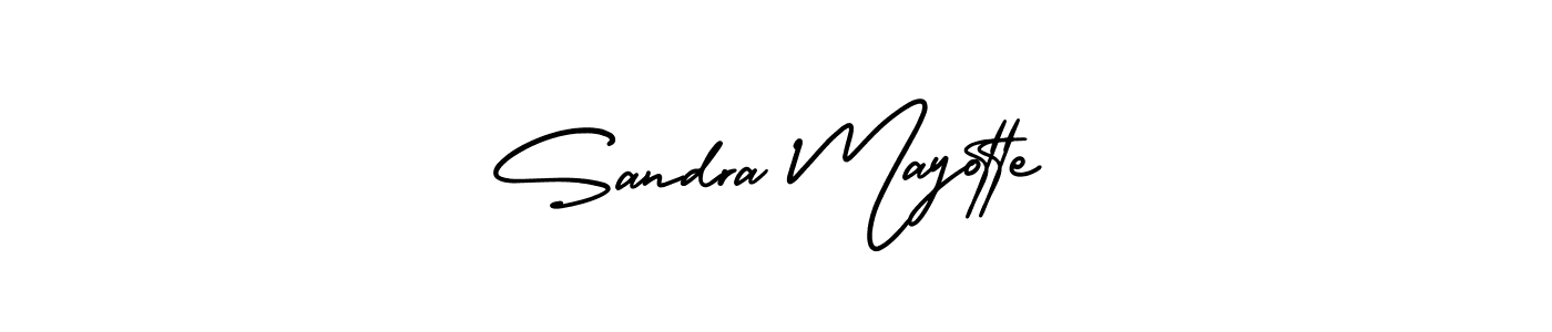 It looks lik you need a new signature style for name Sandra Mayotte. Design unique handwritten (AmerikaSignatureDemo-Regular) signature with our free signature maker in just a few clicks. Sandra Mayotte signature style 3 images and pictures png