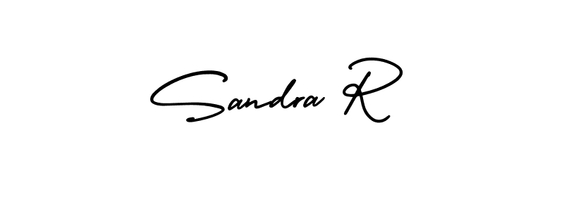 How to make Sandra R signature? AmerikaSignatureDemo-Regular is a professional autograph style. Create handwritten signature for Sandra R name. Sandra R signature style 3 images and pictures png