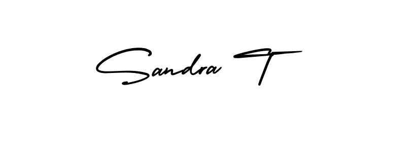 Once you've used our free online signature maker to create your best signature AmerikaSignatureDemo-Regular style, it's time to enjoy all of the benefits that Sandra T name signing documents. Sandra T signature style 3 images and pictures png