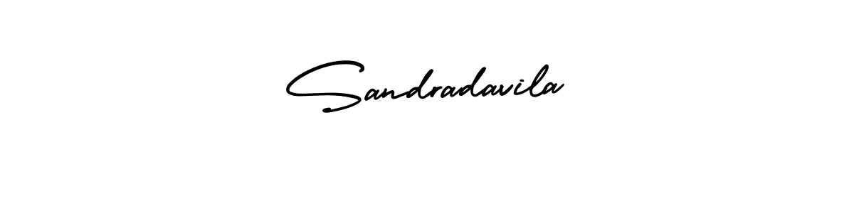It looks lik you need a new signature style for name Sandradavila. Design unique handwritten (AmerikaSignatureDemo-Regular) signature with our free signature maker in just a few clicks. Sandradavila signature style 3 images and pictures png