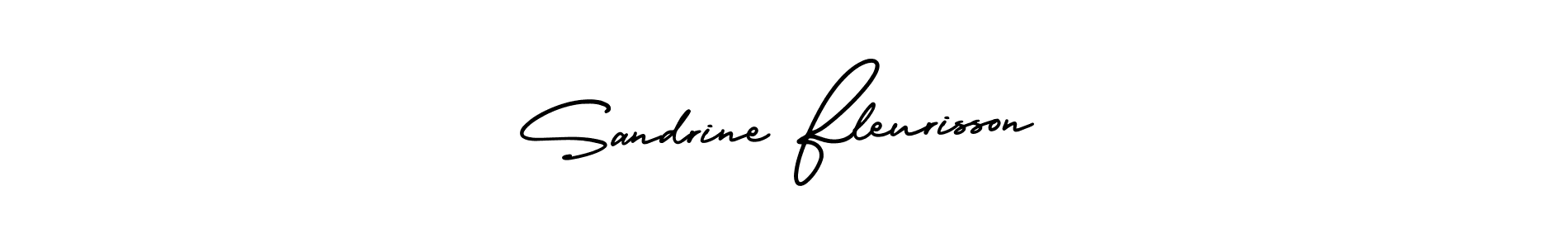 How to Draw Sandrine Fleurisson signature style? AmerikaSignatureDemo-Regular is a latest design signature styles for name Sandrine Fleurisson. Sandrine Fleurisson signature style 3 images and pictures png