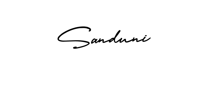 Similarly AmerikaSignatureDemo-Regular is the best handwritten signature design. Signature creator online .You can use it as an online autograph creator for name Sanduni. Sanduni signature style 3 images and pictures png