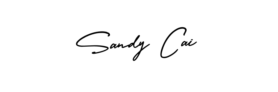 Make a beautiful signature design for name Sandy Cai. Use this online signature maker to create a handwritten signature for free. Sandy Cai signature style 3 images and pictures png