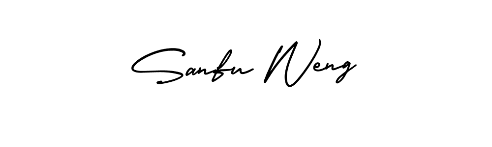 You can use this online signature creator to create a handwritten signature for the name Sanfu Weng. This is the best online autograph maker. Sanfu Weng signature style 3 images and pictures png