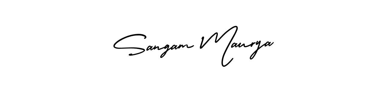 Once you've used our free online signature maker to create your best signature AmerikaSignatureDemo-Regular style, it's time to enjoy all of the benefits that Sangam Maurya name signing documents. Sangam Maurya signature style 3 images and pictures png