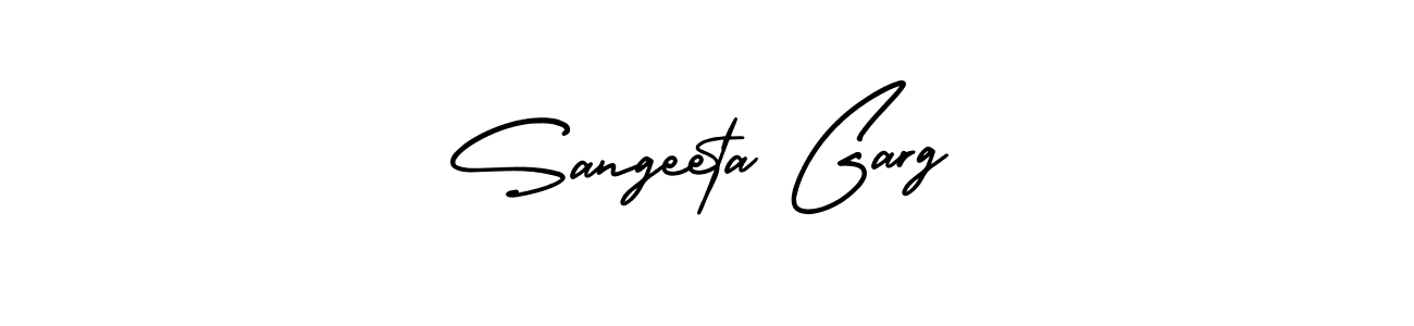 How to make Sangeeta Garg signature? AmerikaSignatureDemo-Regular is a professional autograph style. Create handwritten signature for Sangeeta Garg name. Sangeeta Garg signature style 3 images and pictures png