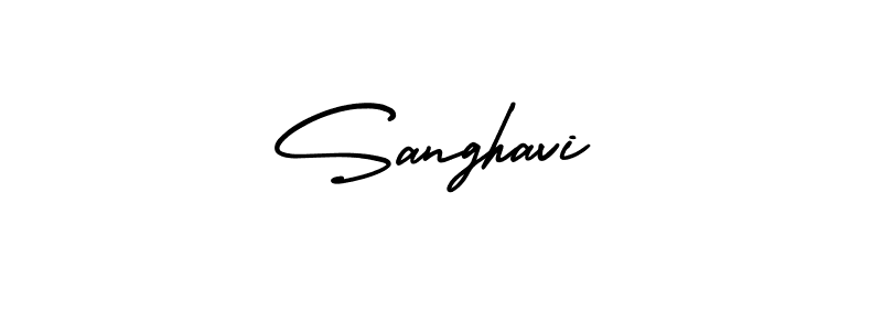 if you are searching for the best signature style for your name Sanghavi. so please give up your signature search. here we have designed multiple signature styles  using AmerikaSignatureDemo-Regular. Sanghavi signature style 3 images and pictures png