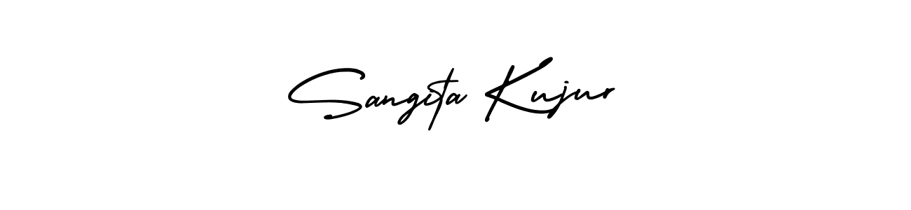 Use a signature maker to create a handwritten signature online. With this signature software, you can design (AmerikaSignatureDemo-Regular) your own signature for name Sangita Kujur. Sangita Kujur signature style 3 images and pictures png