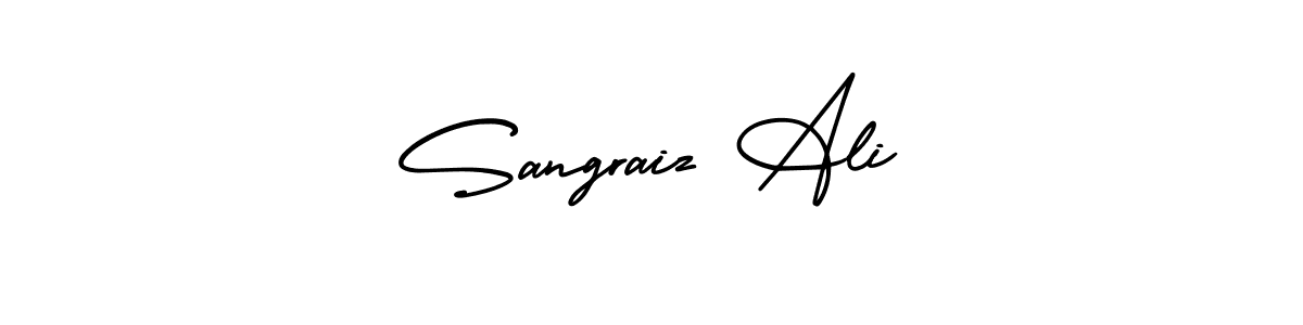 Also we have Sangraiz Ali name is the best signature style. Create professional handwritten signature collection using AmerikaSignatureDemo-Regular autograph style. Sangraiz Ali signature style 3 images and pictures png