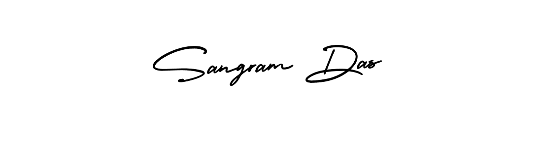 You can use this online signature creator to create a handwritten signature for the name Sangram Das. This is the best online autograph maker. Sangram Das signature style 3 images and pictures png