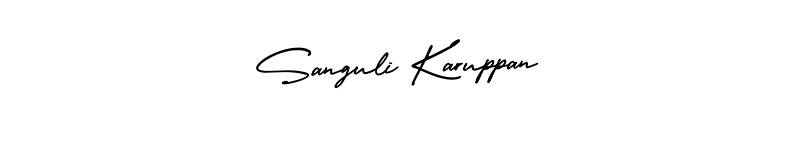 Here are the top 10 professional signature styles for the name Sanguli Karuppan. These are the best autograph styles you can use for your name. Sanguli Karuppan signature style 3 images and pictures png