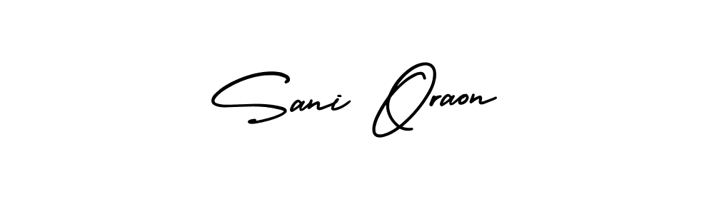 Once you've used our free online signature maker to create your best signature AmerikaSignatureDemo-Regular style, it's time to enjoy all of the benefits that Sani Oraon name signing documents. Sani Oraon signature style 3 images and pictures png
