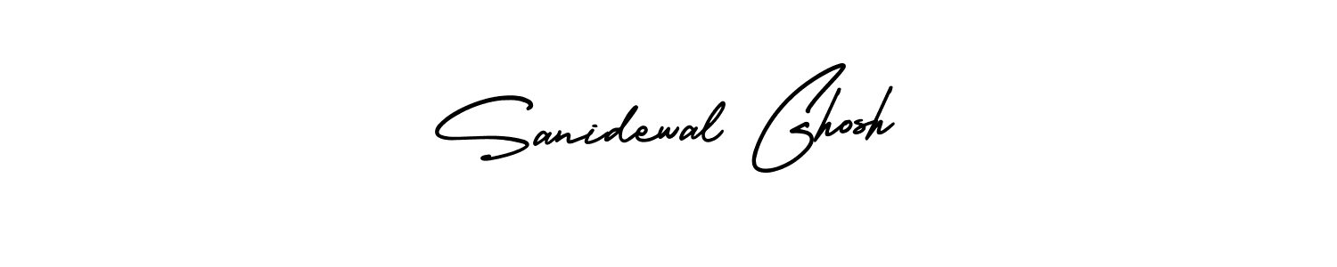 Use a signature maker to create a handwritten signature online. With this signature software, you can design (AmerikaSignatureDemo-Regular) your own signature for name Sanidewal Ghosh. Sanidewal Ghosh signature style 3 images and pictures png