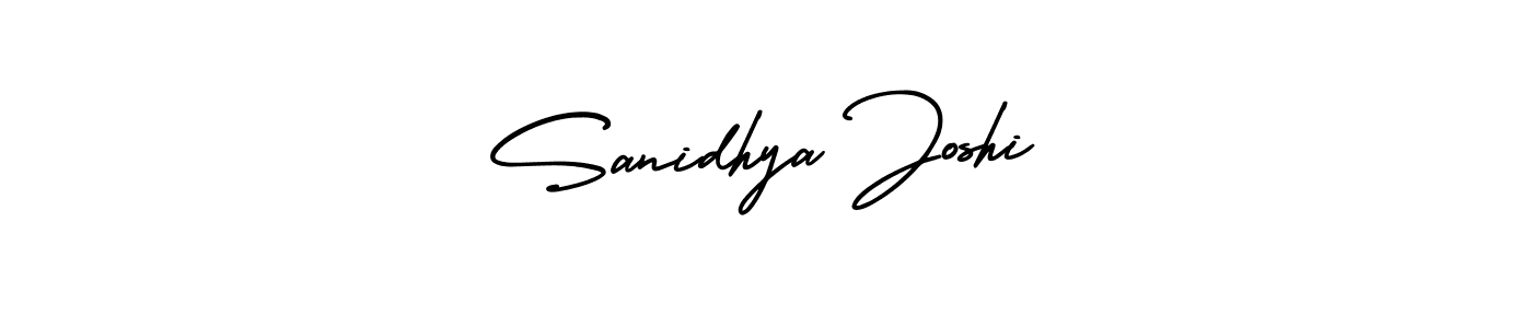 AmerikaSignatureDemo-Regular is a professional signature style that is perfect for those who want to add a touch of class to their signature. It is also a great choice for those who want to make their signature more unique. Get Sanidhya Joshi name to fancy signature for free. Sanidhya Joshi signature style 3 images and pictures png