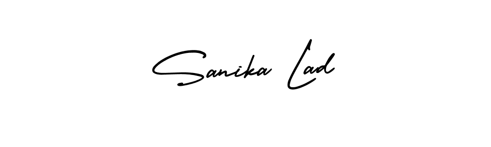 Here are the top 10 professional signature styles for the name Sanika Lad. These are the best autograph styles you can use for your name. Sanika Lad signature style 3 images and pictures png